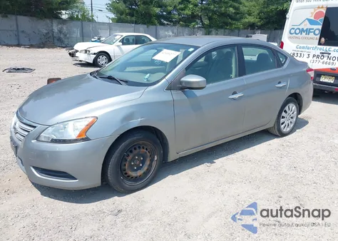 2013 Nissan Sentra S/Sv/Sr/Sl from USA, damaged, VIN 3N1AB7AP6DL669145